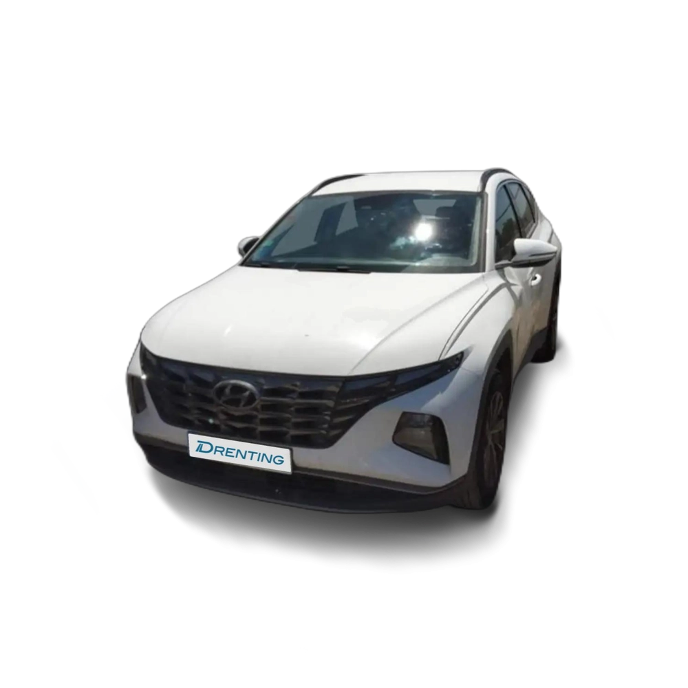 Renting Hyundai TUCSON 1.6 TGDI HEV Maxx Sky AT Blanco 1