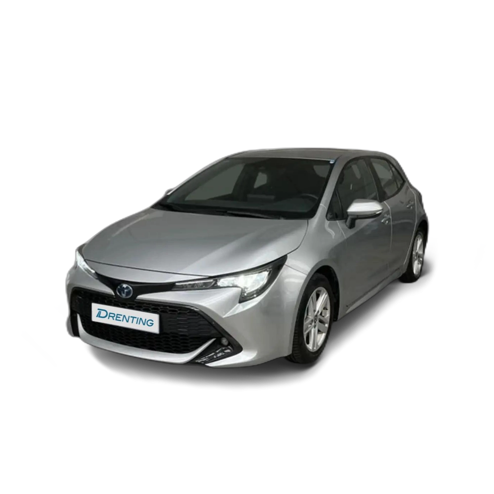 Renting Toyota Corolla 1.8 HYBRID ACTIVE TECH E-CVT 122 5P Plateado