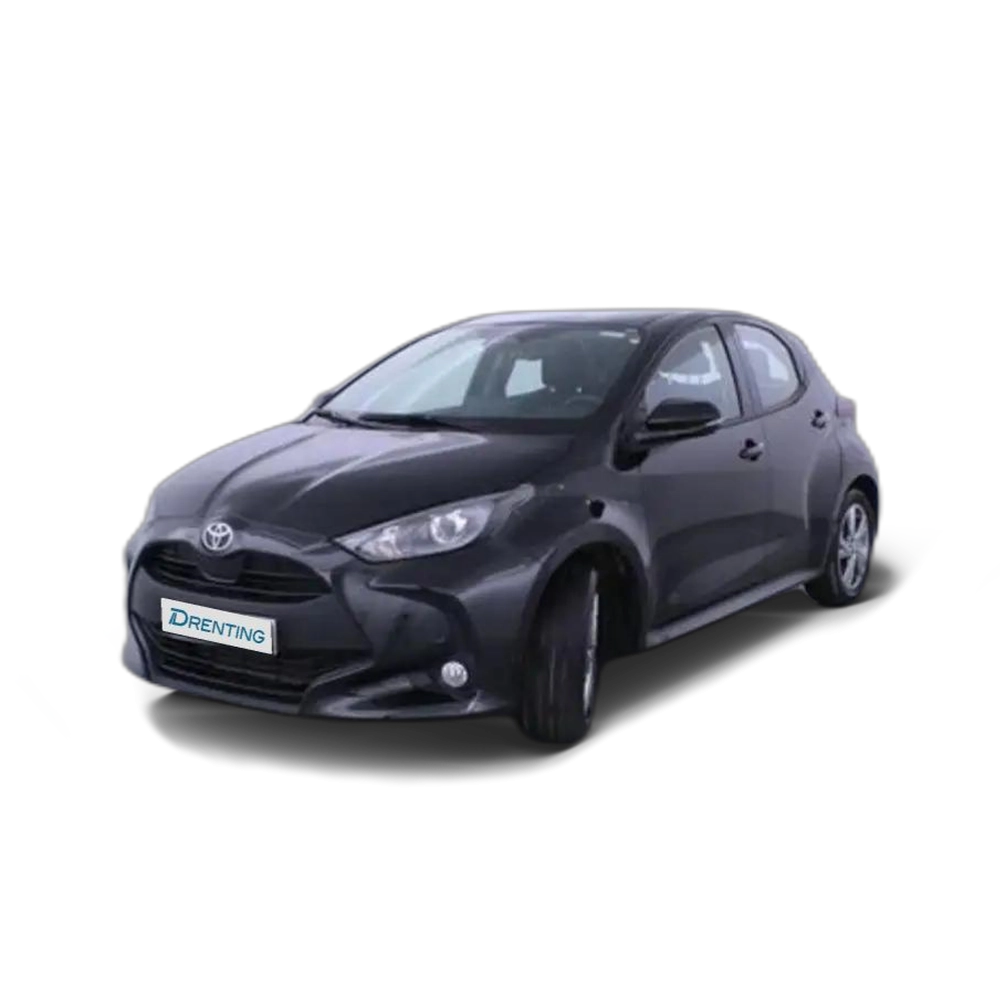 Renting Toyota Yaris 120H 1.5 Active Plus Negro 3