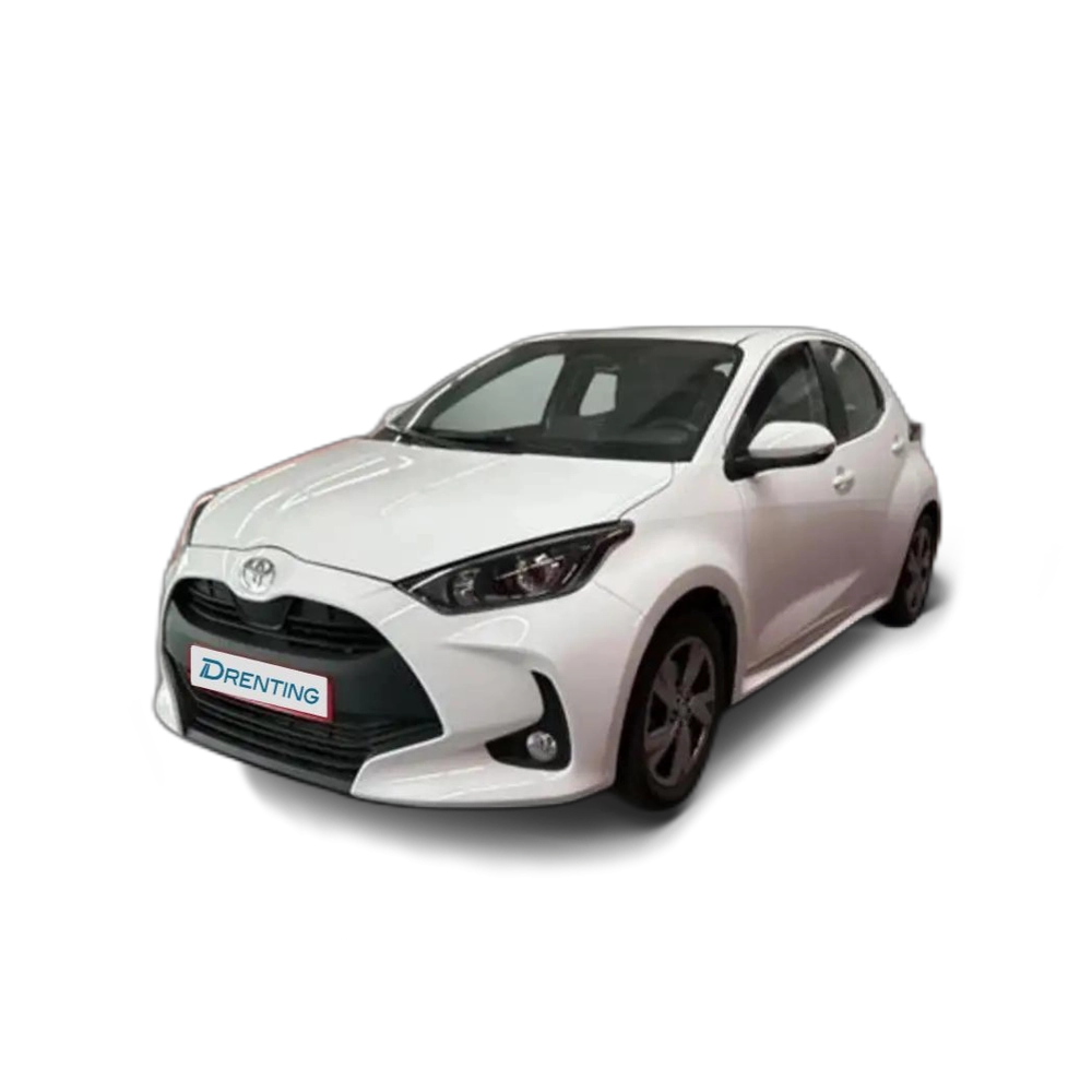 Renting Toyota Yaris 120H 1.5 Style Blanco 2