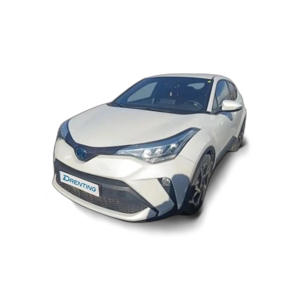 Renting Toyota C-HR 125H Advance Blanco 3 4
