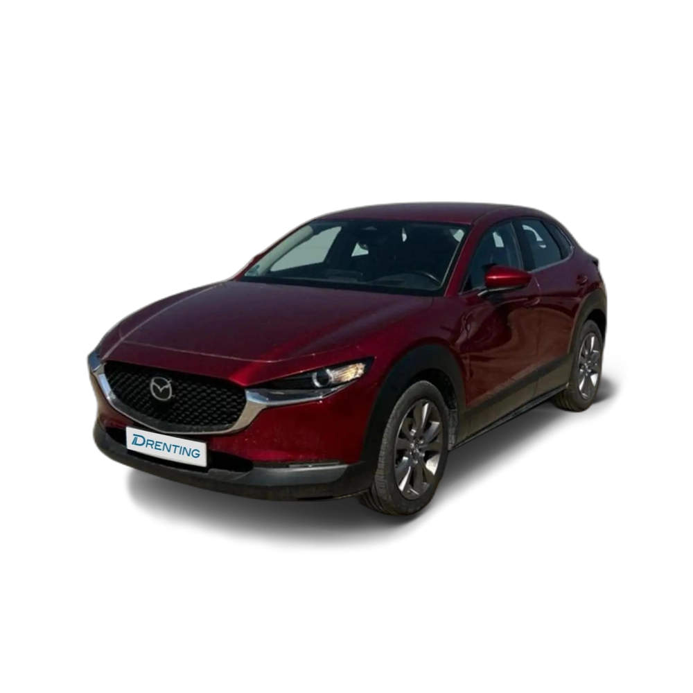 Renting Mazda CX-30 2.0 E-SKY-G 90KW EXCLUSIVE-LINE 2WD 122 5P Rojo