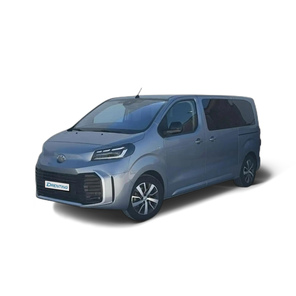 Renting Toyota Proace 2.0D 145CV 6MT Shuttle L1 VX Gris