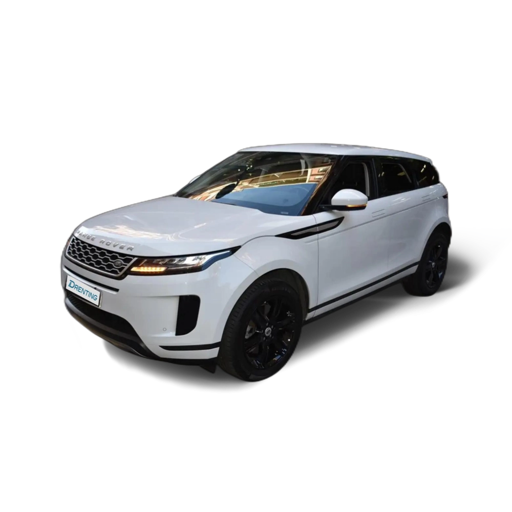Renting Land Rover Range Rover Evoque 2.0D MHEV HSE AWD Aut. 150 Blanco