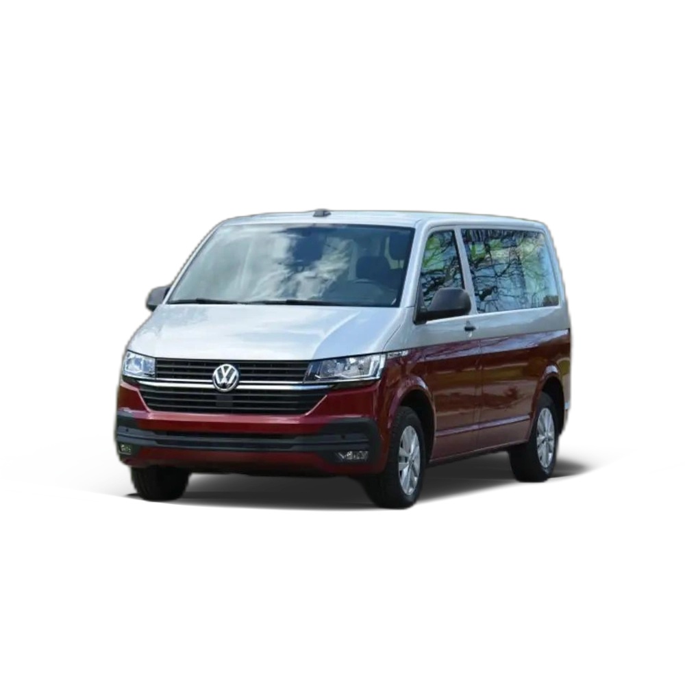 Volkswagen T7 Multivan 2.0TDI Batalla Corta Origin DSG 110kW Rojo 1
