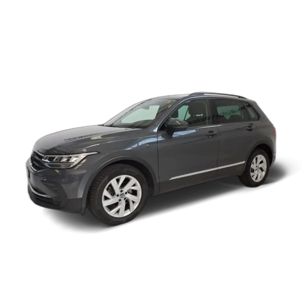 Renting Volkswagen Tiguan 2.0TDI Life DSG 110kW Gris 1