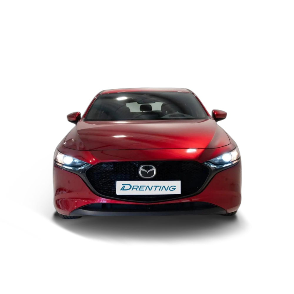 Renting Mazda 3 2.5 e-Skyactiv-G Centre-line 103kW Rojo