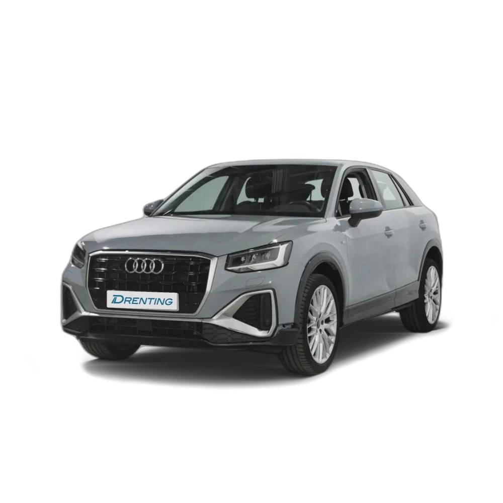 Renting Audi Q2 30 TDI S line S tronic 85kW Gris