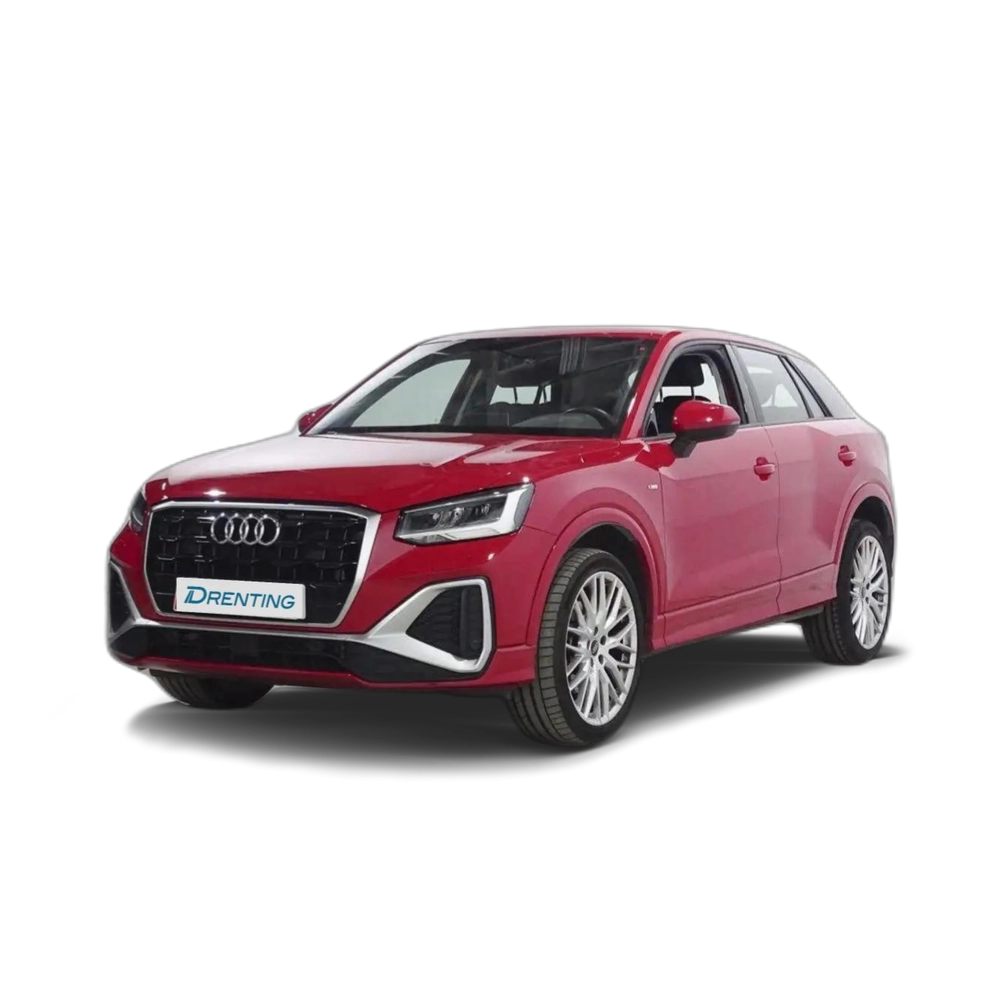 Renting Audi Q2 30 TDI S line S tronic 85kW Rojo