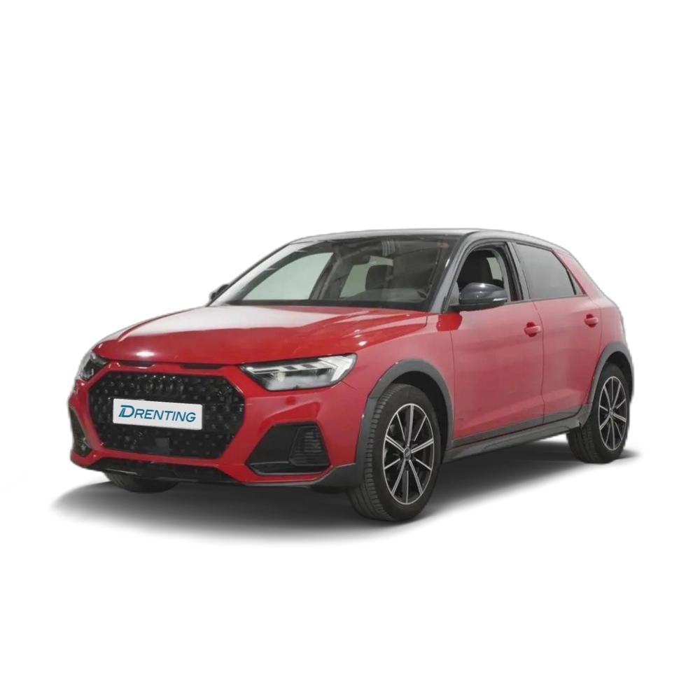 Renting Audi A1 30 TFSI Adrenalin Black Edition Rojo