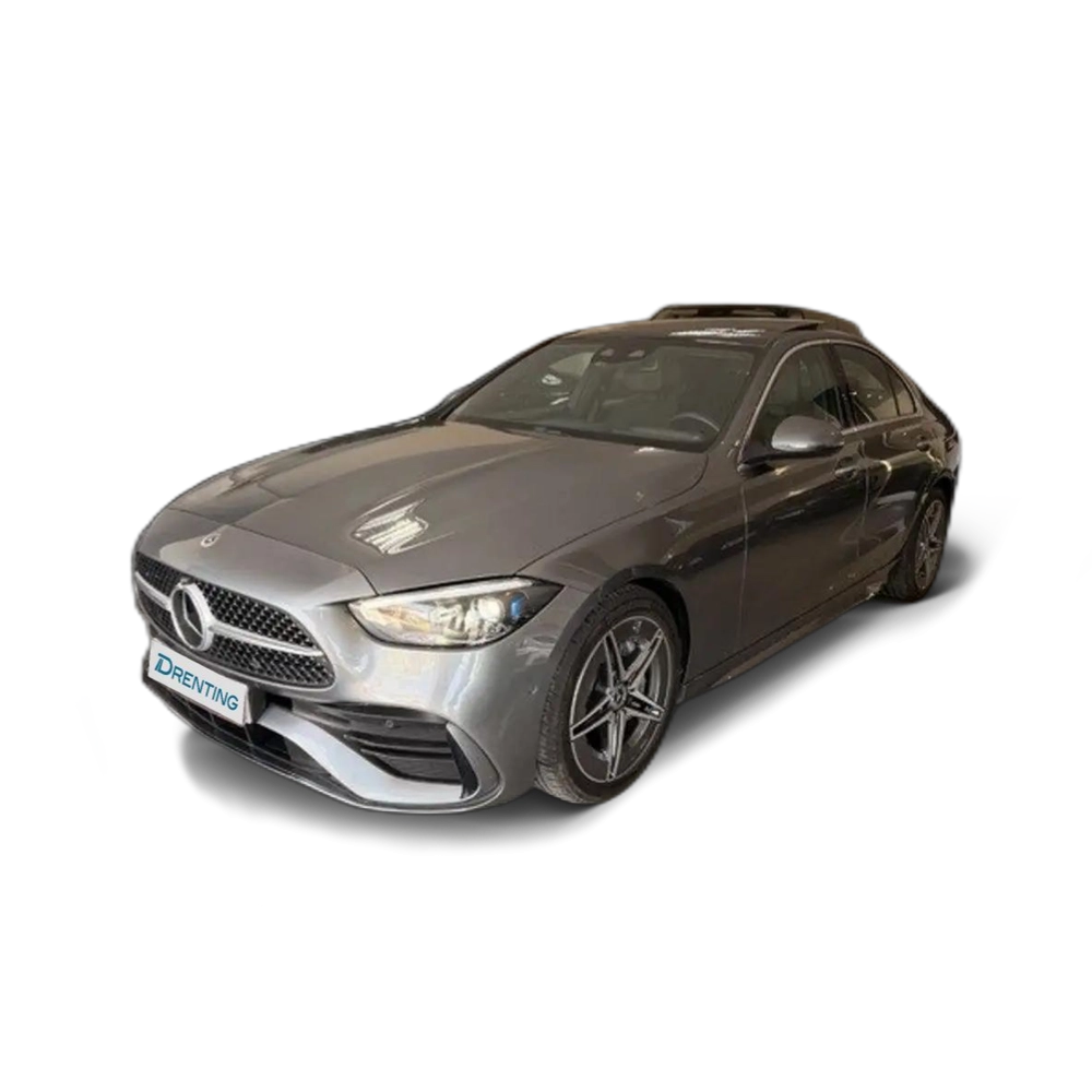 Renting Mercedes-Benz C 300 300d 9G-Tronic Gris