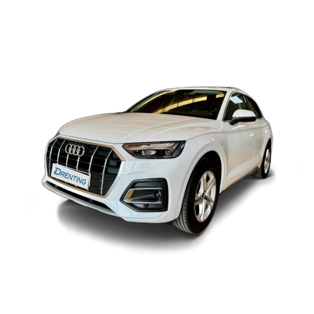 Renting Audi Q5 35 TDI Design S tronic 120kW Blanco