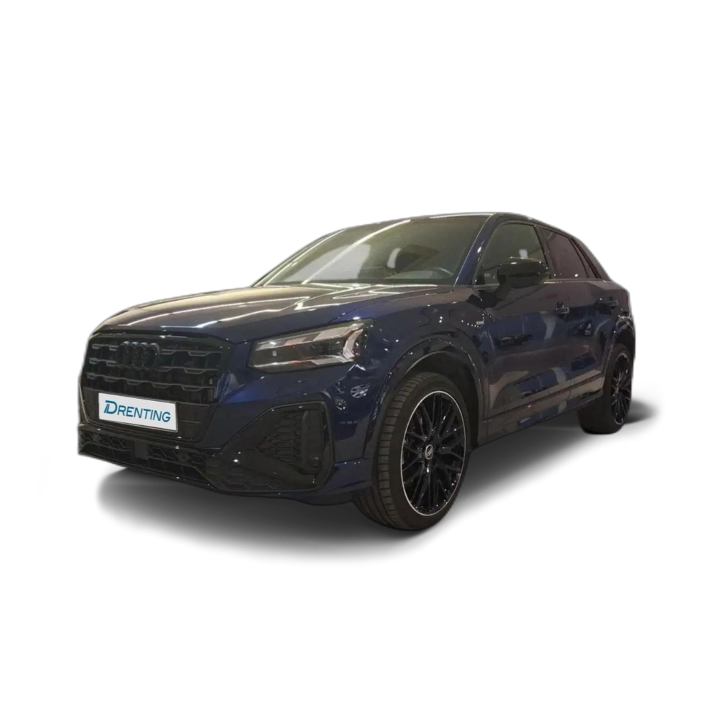 Renting Audi Q2 35 TFSI Adrenalin Black edition S tronic 110kW Azul