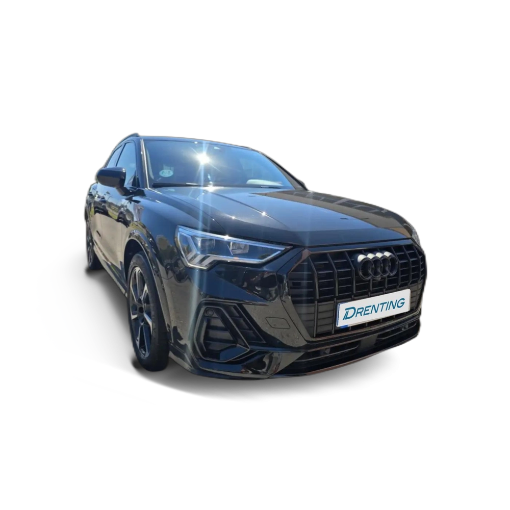 Renting Audi Q3 35 TFSI Black line S tronic Negro 1