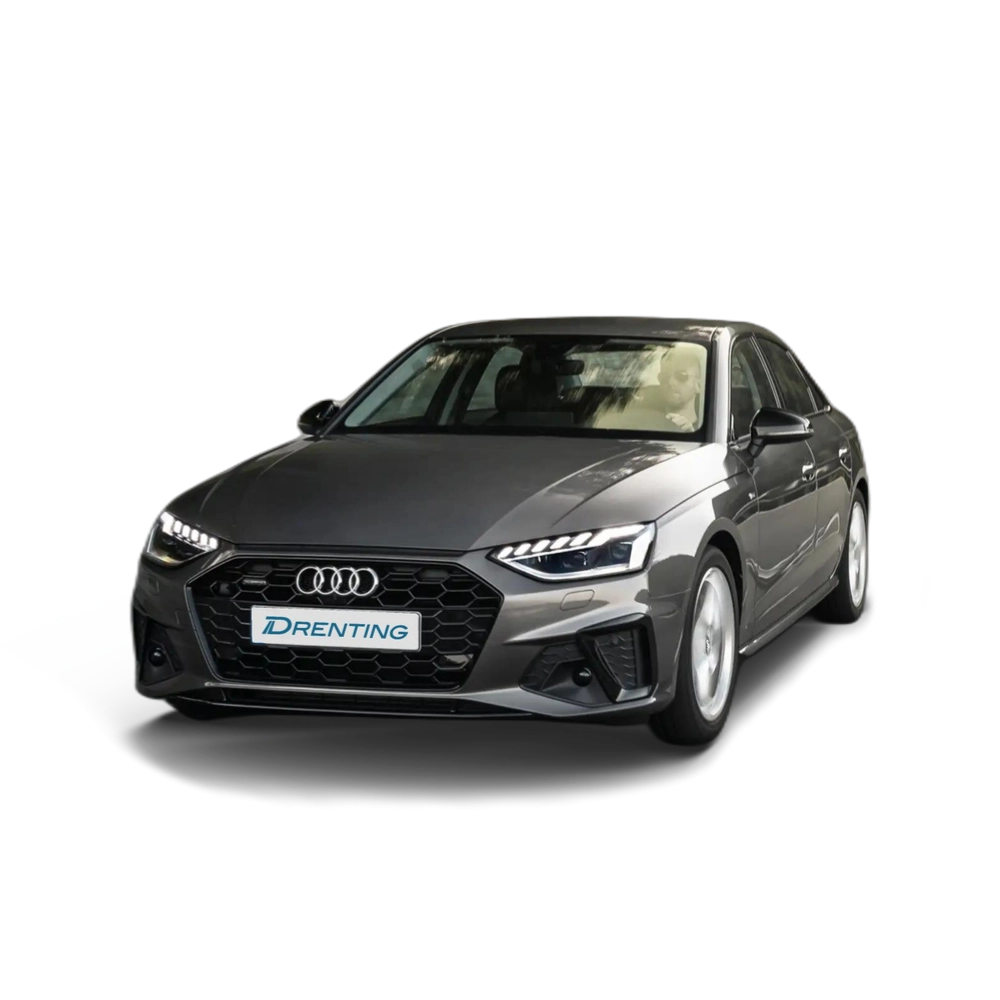 Renting Audi A4 35 TFSI S line S tronic 110kW Azul