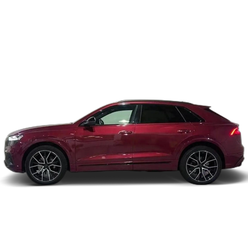Audi Q8 45 TDI Black line quattro tiptronic Rojo