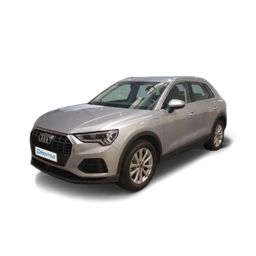 Renting Audi Q3 45 TFSIe Advanced S-tronic Plateado