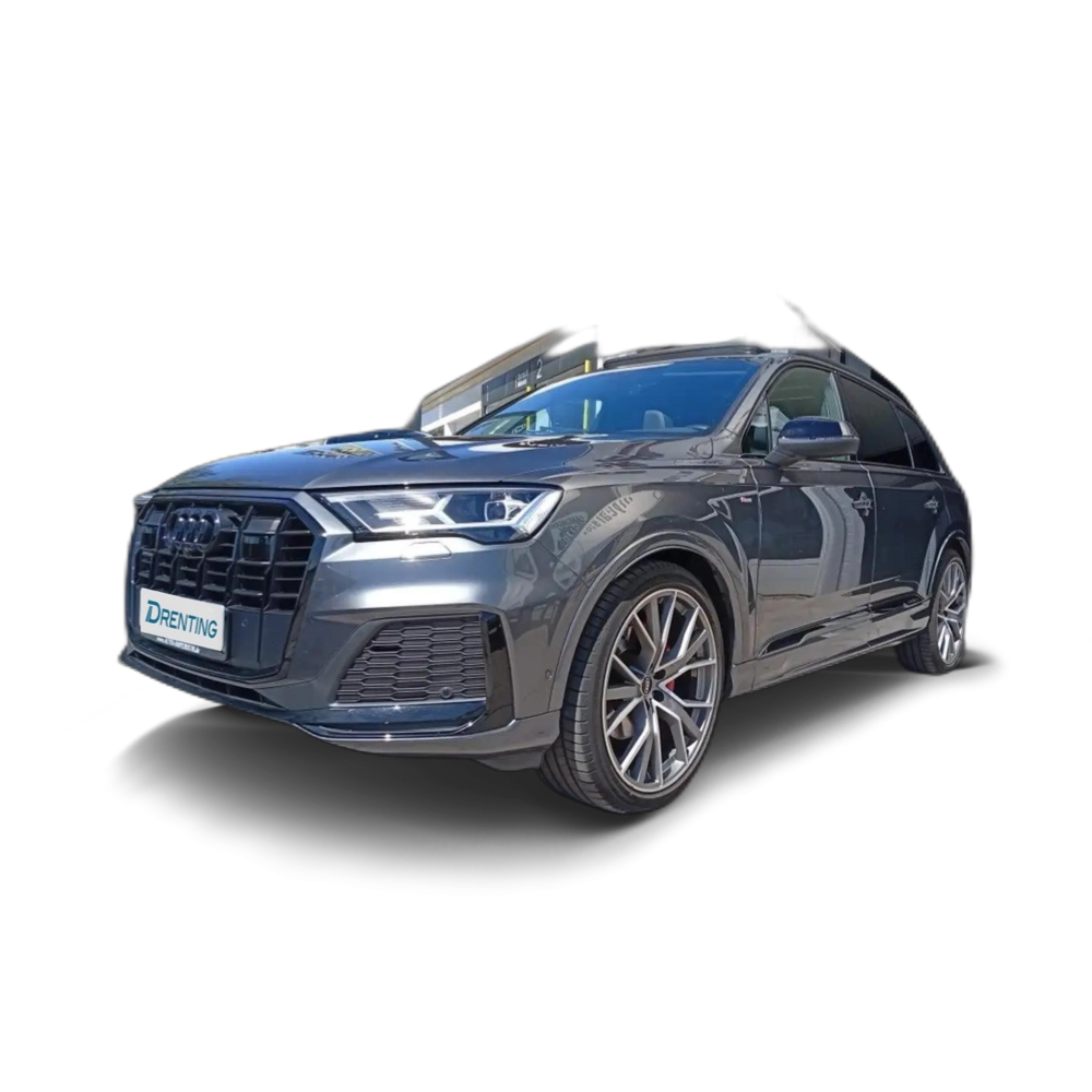 Renting Audi Q7 50 TDI S line plus quattro Gris 2