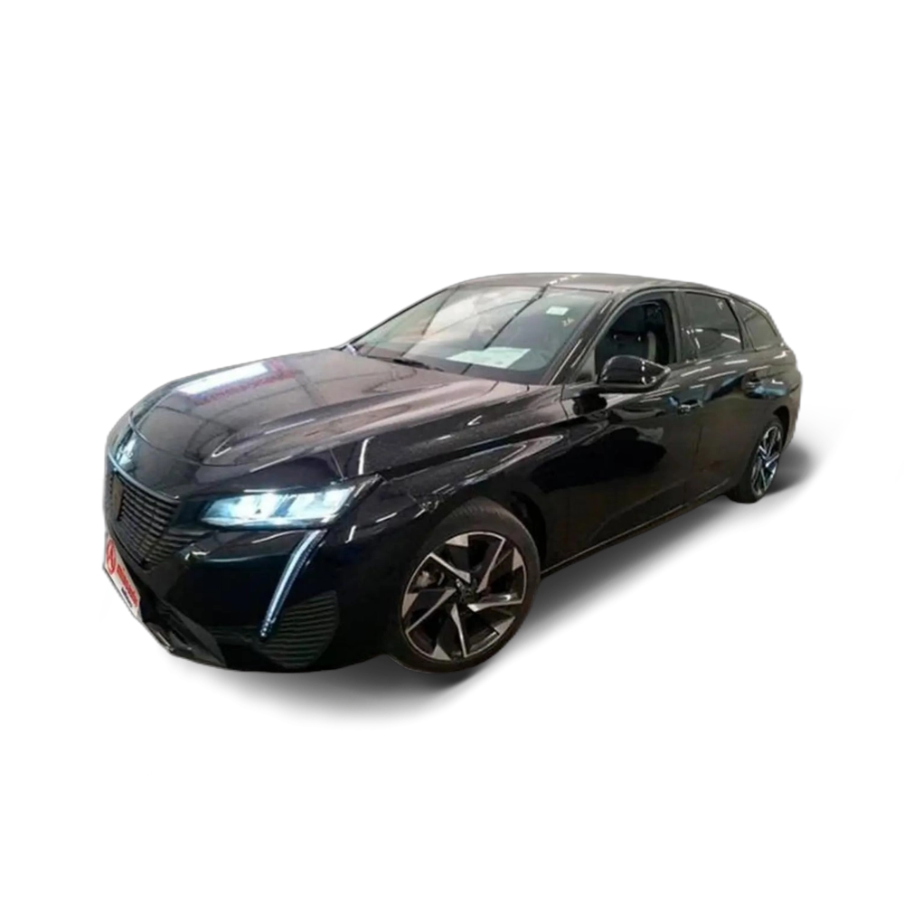 Renting Peugeot 308 ALLURE 1.2 130 CV S&amp;S BVM6 Negro