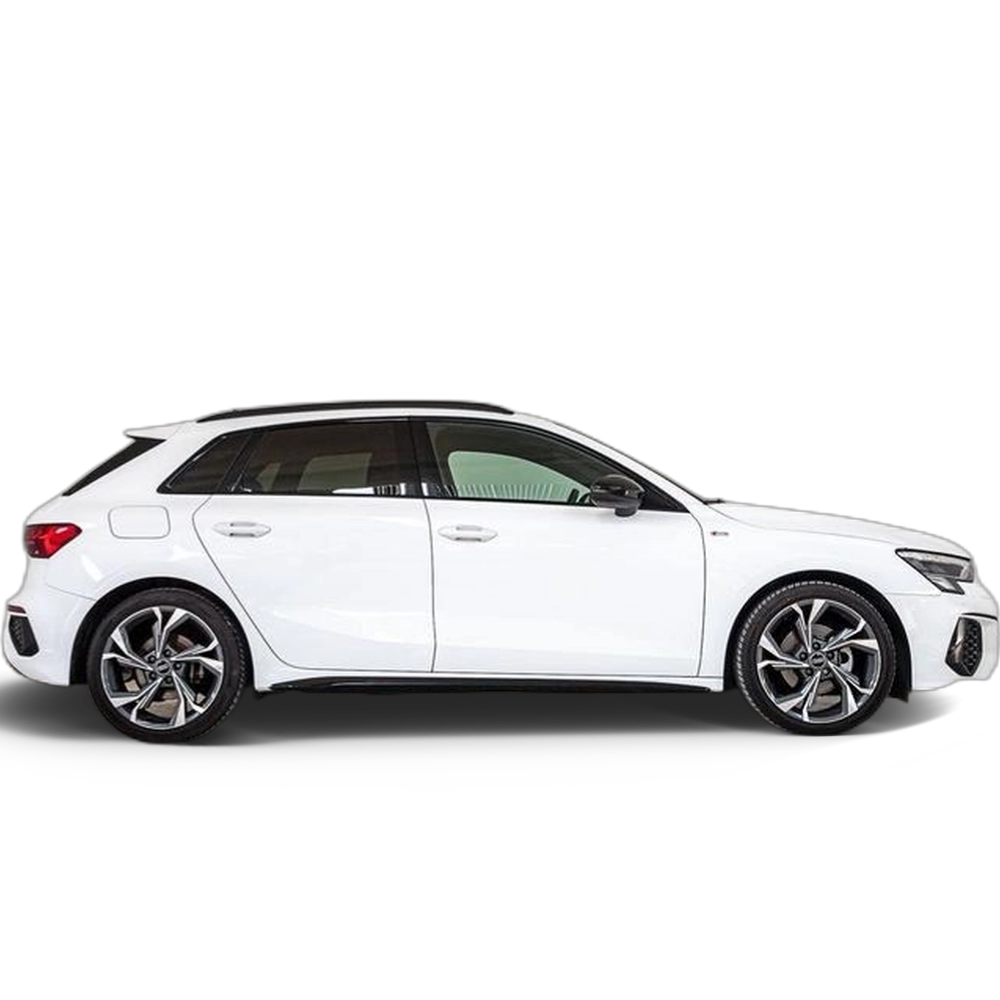 Renting Audi A3 Sportback Black line edition 35 TFSI 110 kW (150 CV) Ocasión