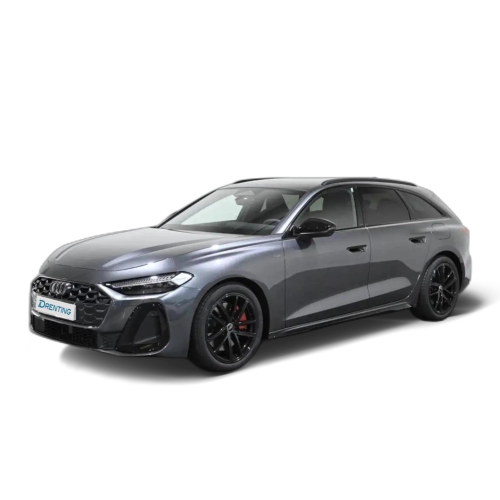 Renting Audi A5 Avant e-hybrid Black line quattro S tronic 220kW Gris