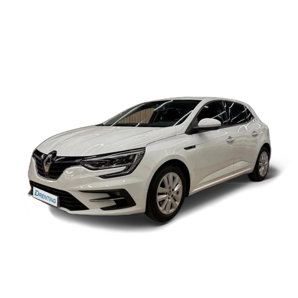 Renting Renault Megane Berlina Equilibre Blue dCi 85 kW (115 CV) Blanco 1