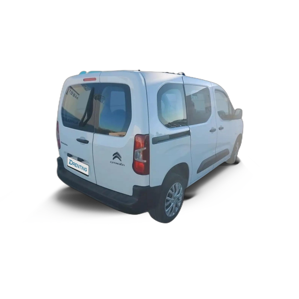 Renting Citroen Berlingo BlueHDi 100 Talla M Live Pack 75 kW (102 Blanco