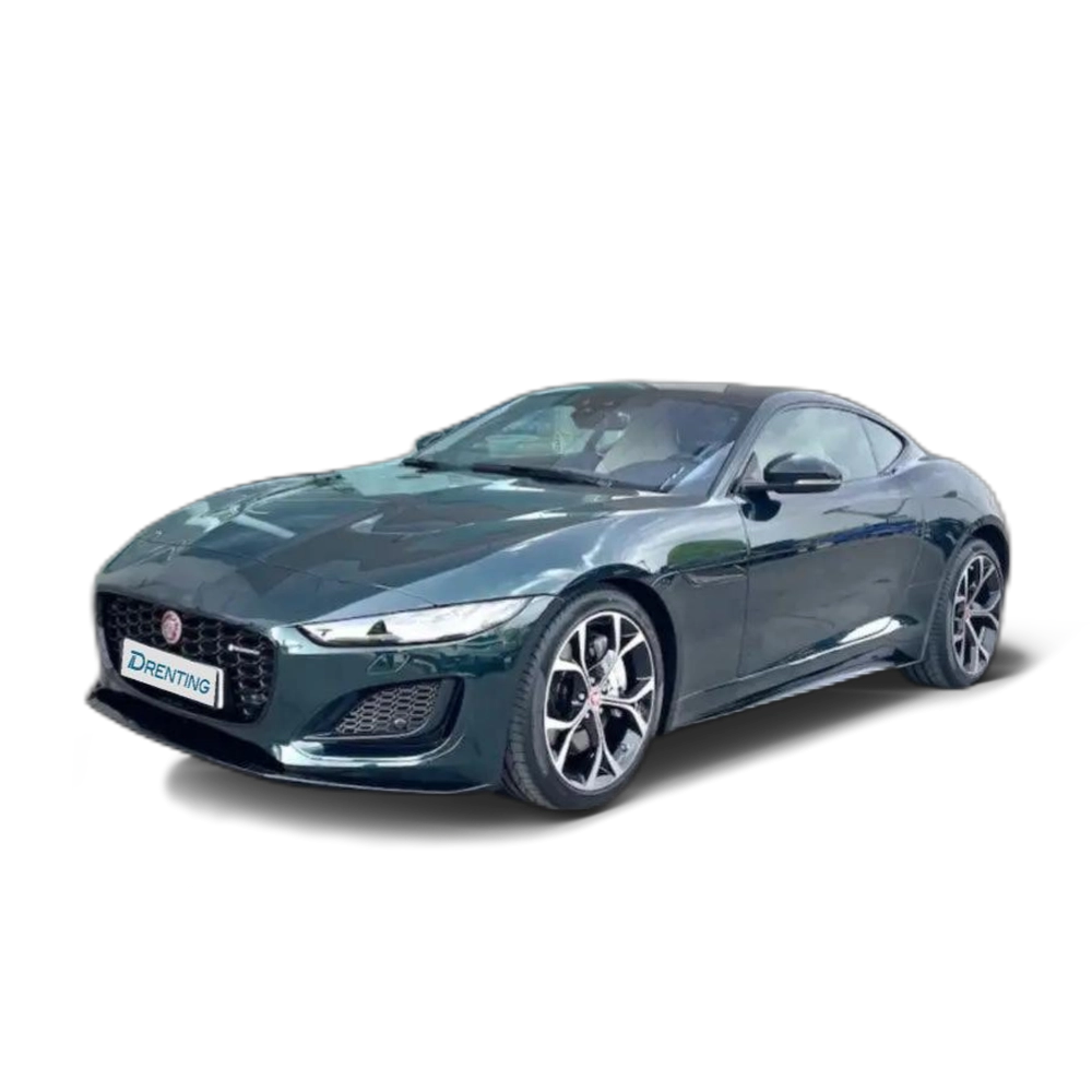 Renting Jaguar F-Type Coupé 2.0 I4 R-Dynamic Aut. 300 Verde