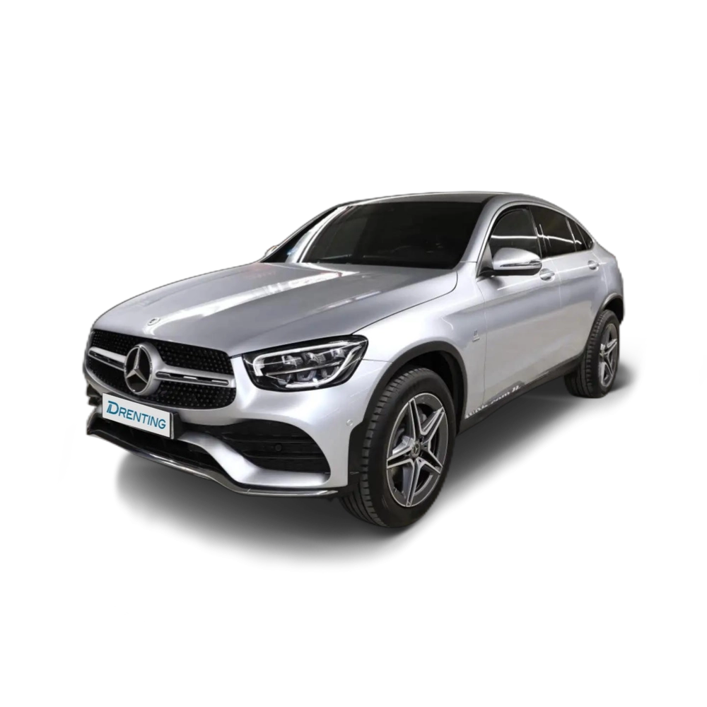 Renting Mercedes-Benz GLC 300 Coupé 300e 4Matic Gris