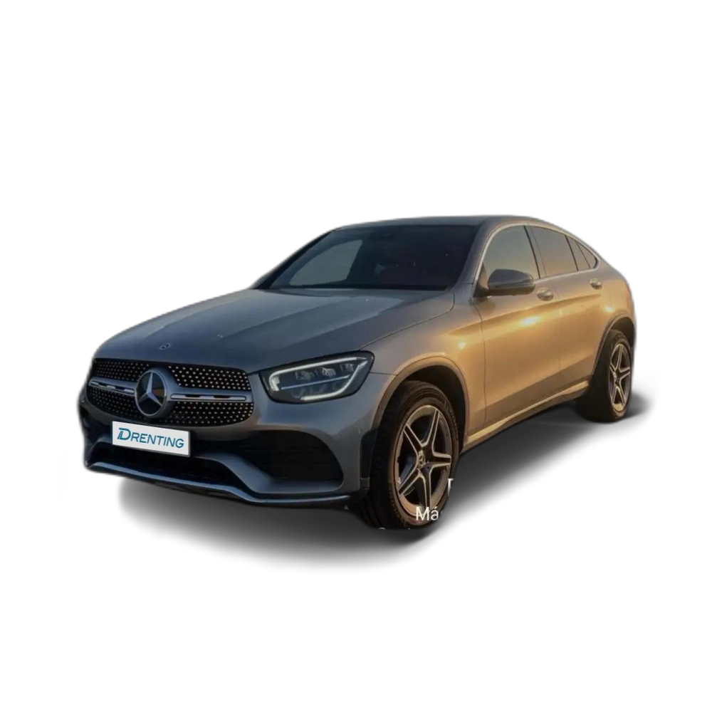Renting Mercedes-Benz GLC 300 Coupé e 4MATIC Plateado