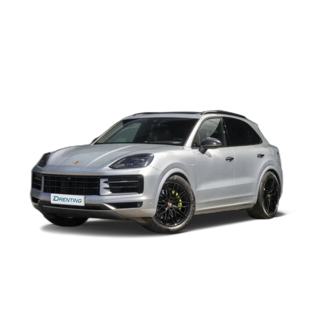 Renting Porsche Cayenne Coupé E-Hybrid Aut. Plateado 1