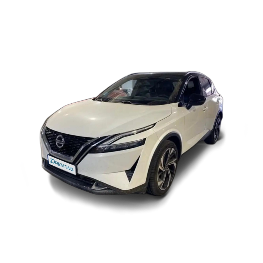Renting Nissan Qashqai DIG-T 116kW (158CV) mHEV 4x2 Tekna+ Blanco