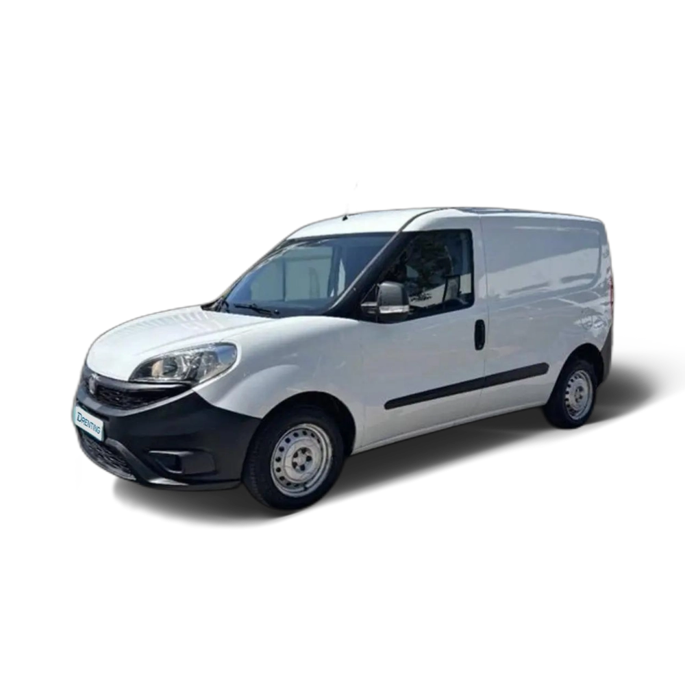 Renting Fiat Dobló Furgón M Diésel 100CV Manual - Blanco