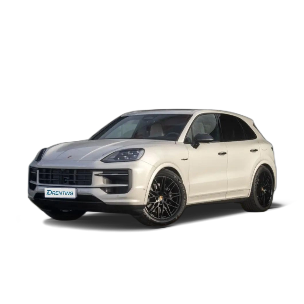 Renting Porsche Cayenne E-Hybrid Black Edition Aut. Beige