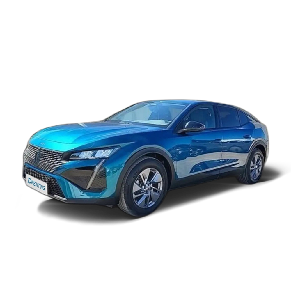 Renting Peugeot 408 Hybrid Allure e-DCS6 145 Azul 3