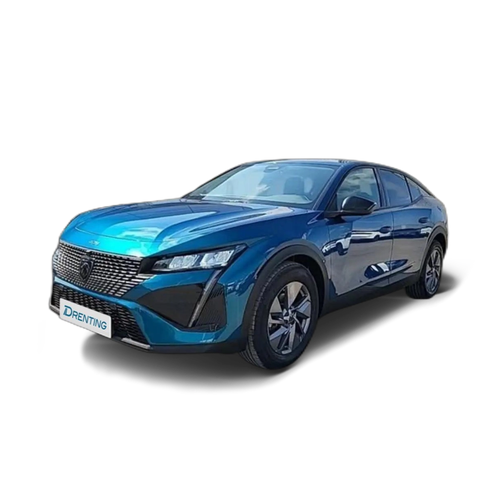 Renting Peugeot 408 Hybrid Allure e-DCS6 145 Azul 2
