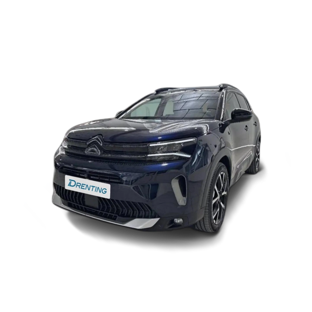 Renting Citroen C5 Aircross Hybrid Shine Pack EAT8 225 Azul 1