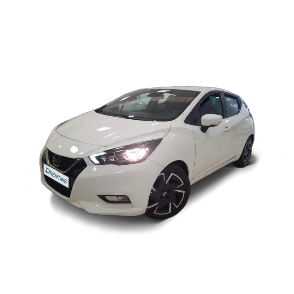 Renting Nissan Micra IG-T Acenta Sprint CVT 92 Blanco