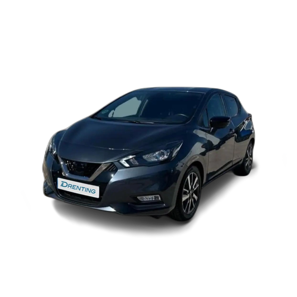 Renting Nissan Micra IG-T N-Desing Black 92 Gris