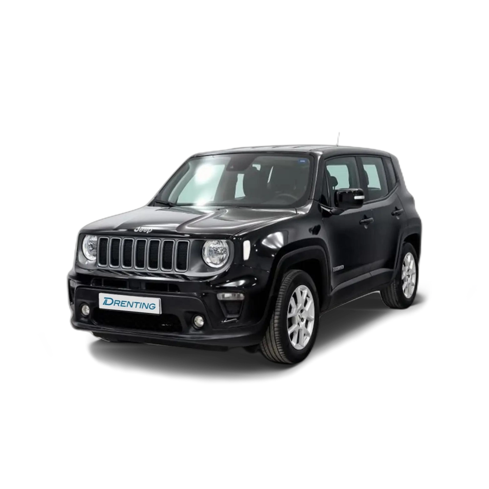 Renting Jeep Renegade Limited 1.6 Mjet Diésel 96 kW (130 CV) Negro