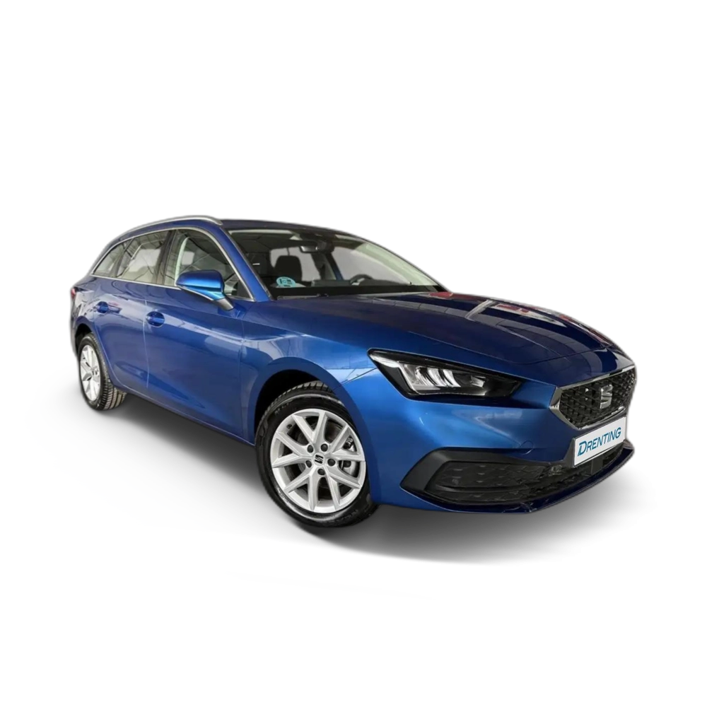 Renting SEAT Leon Nuevo  SP 1.5 TSI 85kW Style XS Azul