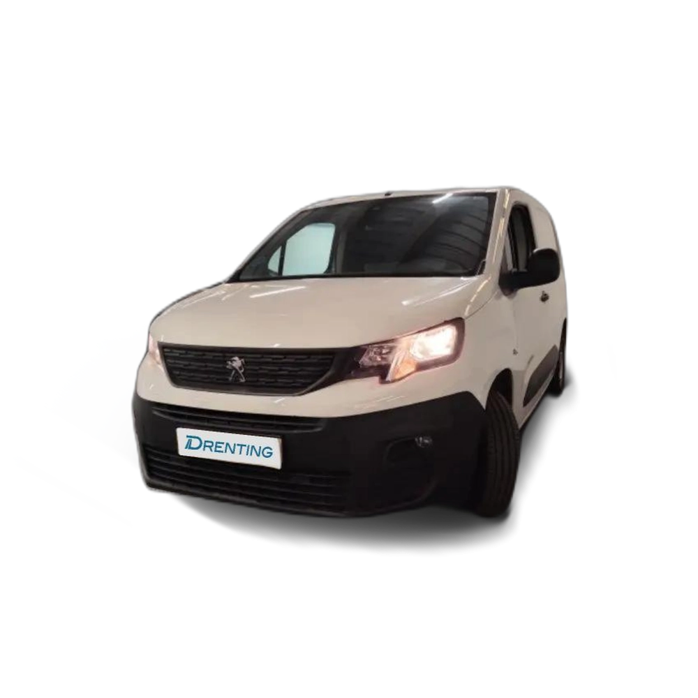Renting Peugeot Partner 1.5BlueHDI S&amp;S Premium Standard 600kg 100 Blanco 1