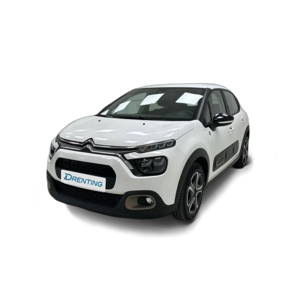 Renting Citroen C3 PureTech 60KW (83CV) C-Series Negro