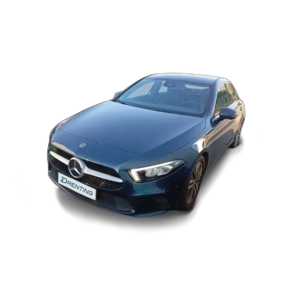 Renting Mercedes-Benz A 180 Sedán d Azul