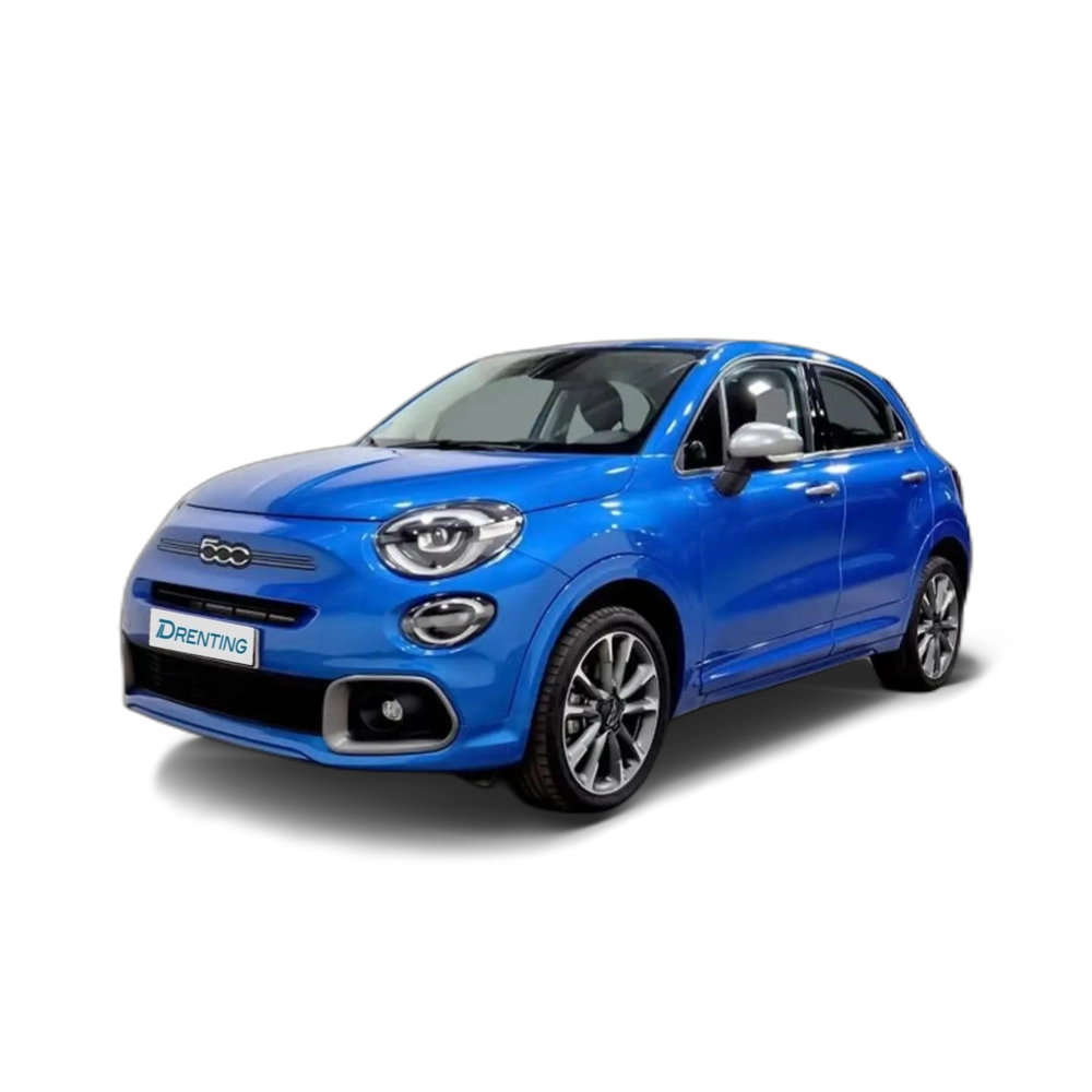Renting Fiat 500X Sport 1.5 Hybrid 97kW (130cv) DCT Azul 1