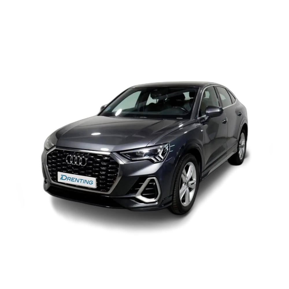 Renting Audi Q3 Sportback 35 TDI S line S tronic Negro