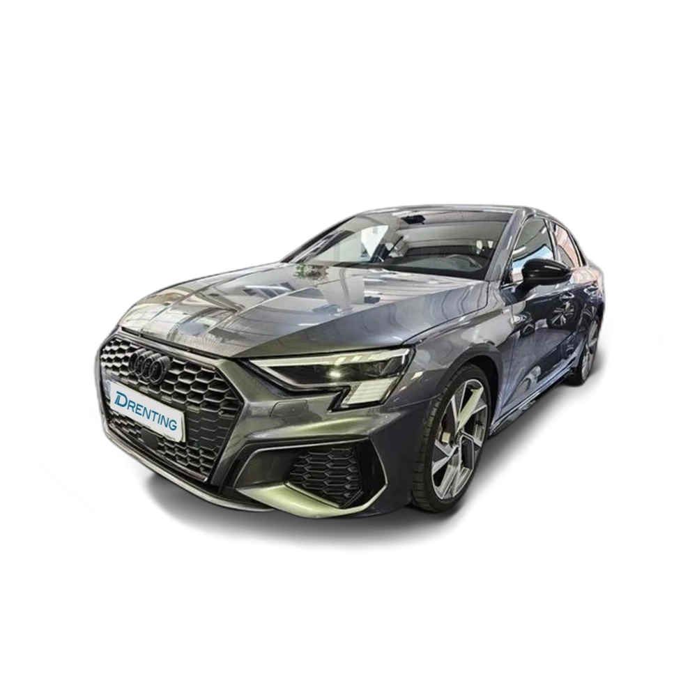 Renting Audi A3 Sportback 35 TFSI Black line S tronic Gris 2