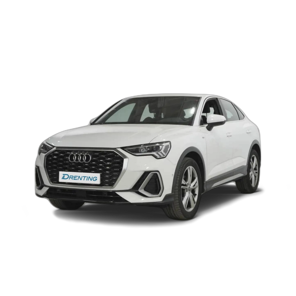 Renting Audi Q3 Sportback 35 TFSI S line S tronic Blanco 1