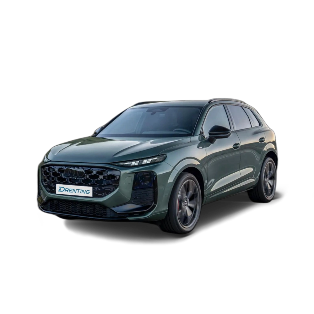 Renting Audi Q3 Sportback 40 TFSI quattro Black line S tronic Blanco