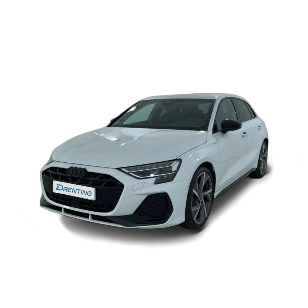 Renting Audi A3 Sportback TDI Black line edition S tronic 110kW Blanco 1